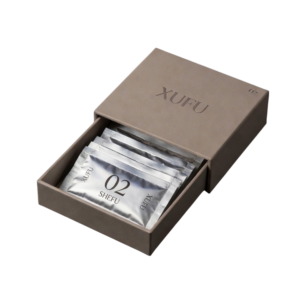 XUFU Form 02 SHEFU box and daily sachets